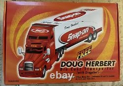 Rare Snap-On Doug Herbert Die Cast Transporter Wrench/socket combo-4 Piece set