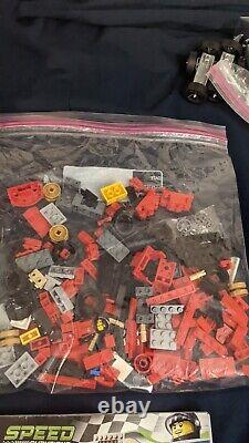 Retired Lego Speed Champions Lot Drag Race 75874 Missing 3 Pieces w xtras READ