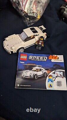Retired Lego Speed Champions Lot Drag Race 75874 Missing 3 Pieces w xtras READ