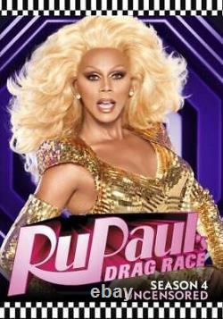 RuPaul's Drag Race Season 4 DVD GOOD