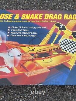 SIGNED DON PRUDHOMME Hot Wheels Mongoose And Snake Drag Race Set 1993 Sealed HW