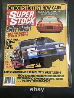 SUPER STOCK & DRAG ILLUSTRATED Magazine 1988 LOT COMPLETE YEAR SET NHRA RACING