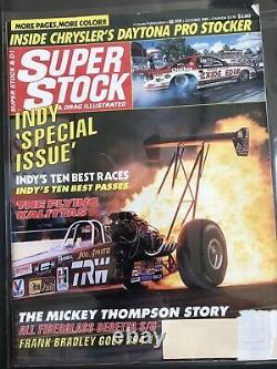 SUPER STOCK & DRAG ILLUSTRATED Magazine 1989 LOT COMPLETE YEAR SET NHRA RACING