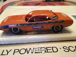 Scat City 1970 Dodge Challenger Drag Race Set by Republic Slot Car