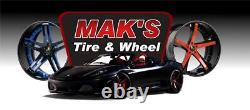 (Set-4) WELD Belmont Drag 17x11 5x4.75 Black 43mm wheels rims 17 Inch