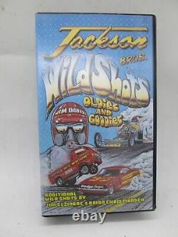 Set of 3 Early California Drag Racing VHS By Jackson Brothers 1986