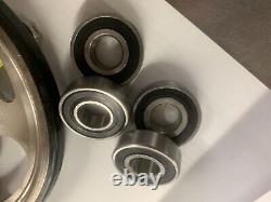 Snowmobile 9 Drag racing New Idler Wheel With Bearing Set Of 4 With 1 IBearing