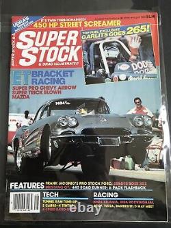 Super Stock & Drag Illustrated Magazine 1985 Lot Set 11 Issues Nhra Racing