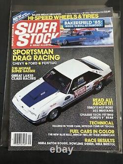 Super Stock & Drag Illustrated Magazine 1985 Lot Set 11 Issues Nhra Racing