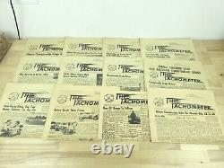 The Tachometer/Drag NewsPaper 1962 Drag Racing History Full Set Of 12 Months