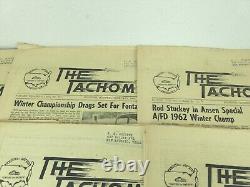 The Tachometer/Drag NewsPaper 1962 Drag Racing History Full Set Of 12 Months