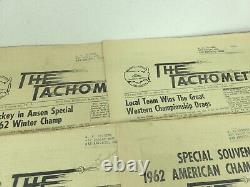 The Tachometer/Drag NewsPaper 1962 Drag Racing History Full Set Of 12 Months