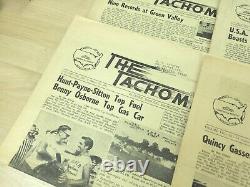 The Tachometer/Drag NewsPaper 1962 Drag Racing History Full Set Of 12 Months