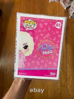 Trixie Mattel and Katya Zamo Funko Pop Set (Exclusive, Retired) with protectors