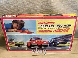 Vintage 1972 Matchbox G-6 Superfast Drag Race Set