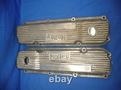 Vintage Ford 351C Holley Aluminum Valve Covers Day 2