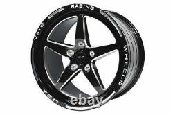 Vms Racing V-star Drag Race Rims Wheels 17x10 18x5 For 08+ Dodge Challenger