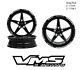 Vms Racing V-star Drag Rims Wheels F 17x10 R 17x4.5 For Honda Civic Type-r Fk8
