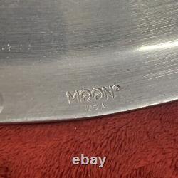 Vtg Original Mooneyes 14 Moon Disc Hubcaps Screw On Used Hot Rod Rat Salt Flat