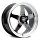 Weld Performance S155 Ventura Drag Wheels 20x5 (-23, 5x114.3) Rims Set Of 4