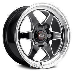 Weld Performance S156 Ventura 6 Drag Wheels 15x10 (38, 6x139.7) Rims Set of 4