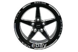 X4 Vms Racing V-star Drag Rims Wheels 18x9.5 +35 For Nissan 370z / Infiniti G37