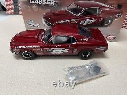 1/18 Acme 1969 Ford Mustang Boss 429 Mr. Gasket Drag Outlaws En Stock A1801854