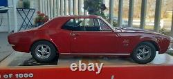 118 Scale Lane Détail Exact Nickey 1967 Diecast Camaro Set Drag & Street 427 Ss