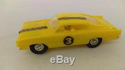 132 Vintage 1967 Eldon 2 En 1 Race N Drag Set Charger Et Mustang Complète Mib