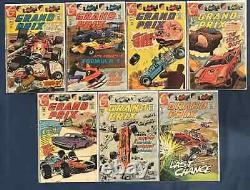 1964 Pilotes de Hot Rod/Grand Prix, #1-31. Ensemble complet très rare. Bandes dessinées vintage.