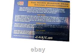 1992 Pro Set Hologram #nhra Winston Drag Racing Championship #2018/5000 Sgc 9 	<br/>

<br/> Championnat de course de dragsters Winston #nhra de 1992 Pro Set Hologram #2018/5000 Sgc 9