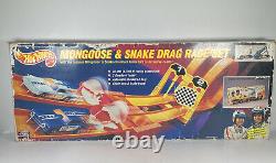 1993 Hot Wheels Mongoose & Snake Drag Race Set N ° 10768 De Course Limitée Sealed