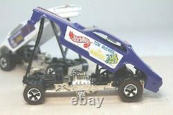 1993 Mattel Limited Hot Wheels Mongoose & Snake Drag Race Set Pré-détenue