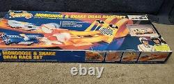 1993 Vintage Hot Wheels Mongoose & Snake Drag Race Set #20605 Nouveauté En Boîte Scellée