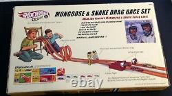 2005 Hot Wheels Classics Mongoose & Snake Drag Race Set Nouveau! Poids