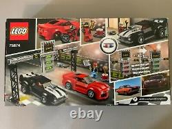 Champions De Vitesse Lego Chevrolet Camaro Drag Race (75874) Nouveau