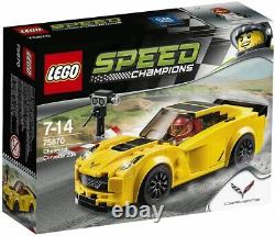 Champions De Vitesse Lego Chevrolet Corvette Z06 (75870) Nouveau