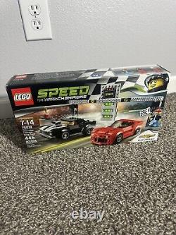 Champions de vitesse Lego Chevrolet Camaro Drag Race 75874
