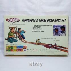 Classiques Hot Wheels / Ensemble de course de dragster Mongoose Snake Wheels/Mongoose