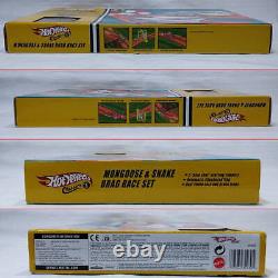 Classiques Hot Wheels / Ensemble de course de dragster Mongoose Snake Wheels/Mongoose