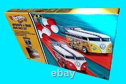 Classiques Hot Wheels Mongoose & Snake Themed Customized VW Drag Bus Race Set 164