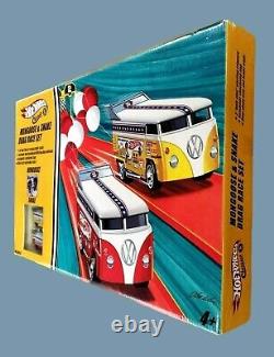 Classiques Hot Wheels Mongoose & Snake Themed Customized VW Drag Bus Race Set 164