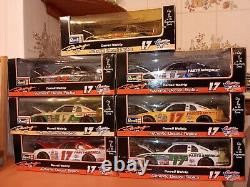 Collection commémorative du 25e anniversaire de Darrell Waltrip en fonte moulée sous pression Revell de 1997, ensemble de 7 voitures