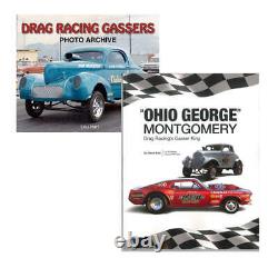 Courses de dragsters Gassers & Ohio George Montgomery Drag Racing Gasser King Coffret de 2 livres