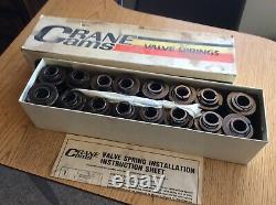 Crane Valve Spring Set 99877-16 Drag Race 690-700 Lb/en Triple 1.615 Od