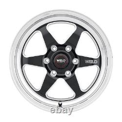 (Ensemble-4) WELD Ventura 6 Drag 17x5 6x139.7/6x5.5 Noir -25mm roues jantes 17 pouces