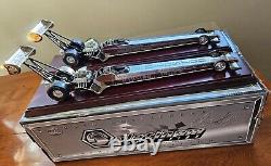 Ensemble de 2 voitures Eddie Hill & Gary Scelzi Platinum 124 Diecast NHRA Top Fuel Dragster