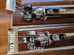 Ensemble de 2 voitures Eddie Hill & Gary Scelzi Platinum 124 Diecast NHRA Top Fuel Dragster