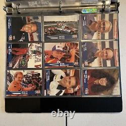 Ensemble de cartes 1991 Pro Set NHRA Winston Drag Racing de 130 cartes avec 2 cartes autographes de John Force