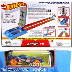 Ensemble de champion de course Drag Trip Hot Wheels de Mattel avec jouet de course mini voiture